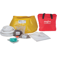 Trousse de lutte contre les d&eacute;versements pour l'ouest du canada, Huile seulement, Sac, Absorbance de 17 gal. US Groupe Belzile Dickner