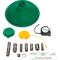 Axion Advantage&reg; Shower & Eye/Face Wash Upgrade Kit with Green ABS Plastic Eye/Face Wash Head & Showerhead Groupe Belzile Dickner