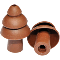 Embouts de rechange pour bouchons d'oreilles BattlePlugs, Sans cordon, Vrac - Sac en poly, 24 dB NRR, Grand Groupe Belzile Dickner