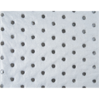 Feuilles absorbantes en fibres fines de calibre industriel, Huile seulement, 15" x 17", 40 gal. d'absorption Groupe Belzile Dickner