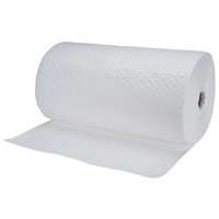 Industrial-Grade Fine Fibre Sorbent Rolls, Heavyweight, 150' L x 30" W, 70 gal. Absorbancy Groupe Belzile Dickner