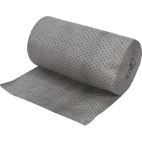Rouleaux absorbants en fibres fines de calibre industriel, Poids moyen, 150' lo x 30" la, Absorption 50 gal. Groupe Belzile Dickner