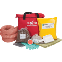 Premium Western Canada Spill Kit, Hazmat, Bag, 17 US gal. Absorbancy Groupe Belzile Dickner