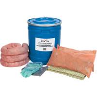 Trousse de lutte contre les d&eacute;versements pour camion, Mati&egrave;res dangereuses, Baril, Absorbance de 10 gal. US Groupe Belzile Dickner