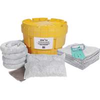 Trousse de lutte contre les d&eacute;versements, Huile seulement, Overpack/Baril de r&eacute;cup&eacute;ration, Absorbance de 20 gal. US Groupe Belzile Dickner