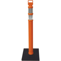 Poteaux d&eacute;lin&eacute;ateurs Ez-Grab, 42" h, Orange Groupe Belzile Dickner