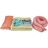 Premium 10-Gallon Vehicle Spill Replacement Kit, Hazmat Groupe Belzile Dickner
