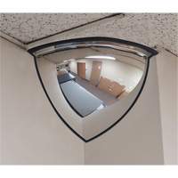 Miroir en dôme 90°, Quart de dôme, Dessus ouvert, Diamètre 20" SEJ883 | Dickner Inc