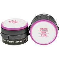 Cartouches pour respirateur, Combinaison cartouche et filtre contre les particules pour gaz/vapeurs/Cartouche gaz/vapeur, Vapeurs organiques/P100 Groupe Belzile Dickner