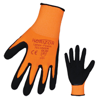 Horizon™ Work Gloves, 8/Medium, Rubber Latex Coating, 13 Gauge, Polyester Shell SEK338 | Dickner Inc