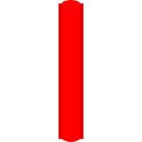 Piquets convexes de marquage pour la chauss&eacute;e Groupe Belzile Dickner