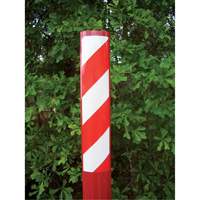 D&eacute;calcomanies pour piquet flexible de marquage Groupe Belzile Dickner