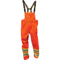 Vêtement de pluie de sécurité, Petit, Polyester/PVC, Orange SEL196 | Dickner Inc