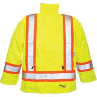 Manteaux 300 deniers Professional Journeyman, Polyester, Petit, Jaune lime haute visibilit&eacute; Groupe Belzile Dickner