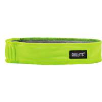 Chill-Its&reg; 6605 Cooling Headband, High Visibilty Lime-Yellow Groupe Belzile Dickner