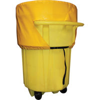 Couvercle en poly pour les surconteneurs avec roues de 95 gallons Groupe Belzile Dickner