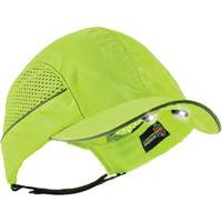 Casquette &agrave; bord court avec &eacute;clairage DEL Skullerz 8960, Vert lime haute visibilit&eacute; Groupe Belzile Dickner
