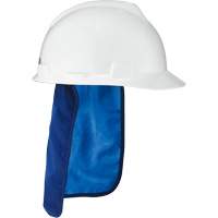 Tampon et voile pour le cou refroidissants pour casque de s&eacute;curit&eacute; Chill-Its 6717CT, Bleu Groupe Belzile Dickner