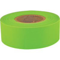 Ruban de signalisation Sub-Zero, 1,2" la x 150' lo, Lime fluorescent Groupe Belzile Dickner