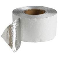 Temporary Pavement Marking Tape, 4" x 150', Retro Reflective, White Groupe Belzile Dickner