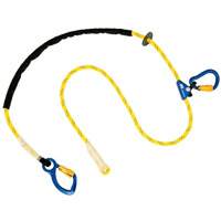 Pole Climber's Adjustable Rope Lanyard, 1 Legs, 8', CSA Class A, Nylon Groupe Belzile Dickner
