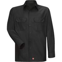 Chemise &agrave; manches longues en tissu ind&eacute;chirable, Hommes, 3T-Grand, Noir Groupe Belzile Dickner