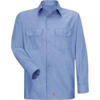 Chemise &agrave; manches longues en tissu ind&eacute;chirable, Hommes, 3T-Grand, Bleu Groupe Belzile Dickner