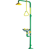 Safe-T-Zone&reg; Aerated Combination Shower & Eye Wash Groupe Belzile Dickner