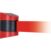 TensaBarrier&reg; Wall Mounted Units, Plastic, Screw Mount, 15', Red Tape Groupe Belzile Dickner