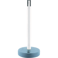 Outdoor TensaBarrier&reg; - Receiver Posts, 37" High, White Groupe Belzile Dickner