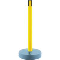 Outdoor TensaBarrier&reg; - Receiver Posts, 37" High, Yellow Groupe Belzile Dickner