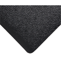Tapis Deluxe Soft Step No 444, Rugueux, 3' x 5' x 5/8", Noir, &eacute;ponge en PVC Groupe Belzile Dickner
