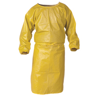 KleenGuard A70 Chemical Spray Protection Smock, Polypropylene, Yellow, 34" W x 44" L Groupe Belzile Dickner