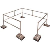 RoofGuard Classic System - Packaged Kits, Aluminum, 72" W x 216" L x 42" H Groupe Belzile Dickner