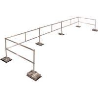 RoofGuard Classic System - Packaged Kits, Aluminum, 72" W x 324" L x 42" H Groupe Belzile Dickner