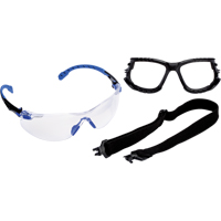Solus Safety Glasses with Scotchgard Lens Kit, Clear Lens, Anti-Fog, Meets/Exceeds CSA Z94.3 Groupe Belzile Dickner