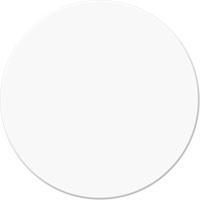 Armor Stripe Lean/5S Markers, Circle, 6" L x 6" W, White, Plastic Groupe Belzile Dickner