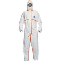 Coveralls, Small, White, Tyvek&reg; 800 J Groupe Belzile Dickner
