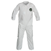 ProShield&reg; 50 Coveralls, Small, White, Microporous Groupe Belzile Dickner