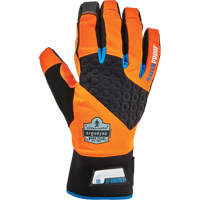 Gants utilitaires thermiques haute visibilit&eacute; performants et &eacute;tanches ProFlex 818WP, Paume Polyur&eacute;thane, Taille Petit Groupe Belzile Dickner