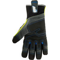 Gants thermiques &eacute;tanches et performant r&eacute;duisant les impacts dorsaux ProFlex, Petit, Paume en Su&egrave;de, Poignet S&eacute;curit&eacute; Groupe Belzile Dickner