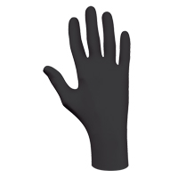 6112PF Biodegradable Gloves, X-Small, Nitrile, 4-mil, Powder-Free, Black Groupe Belzile Dickner