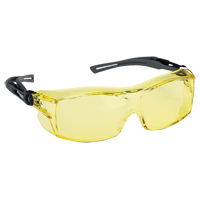 Dynamic OTG Extra Series Safety Glasses, Amber Lens, Anti-Fog/Anti-Scratch, ANSI Z87+/Meets/Exceeds CSA Z94.3 Groupe Belzile Dickner