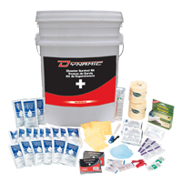 Trousse de premiers soins pour pr&eacute;paration aux situations d'urgence Dynamic, Dispositif m&eacute;dical Classe 1, Seau Groupe Belzile Dickner