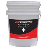 Trousse de premiers soins pour pr&eacute;paration aux situations d'urgence Dynamic, Dispositif m&eacute;dical Classe 1, Seau Groupe Belzile Dickner