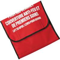 Dynamic Fire Blanket with Nylon Pouch Holder, Wool, 60"L x 71"W Groupe Belzile Dickner