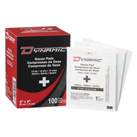 Gaze Dynamic, Tampon, 2" lo x 2" la, St&eacute;rile, Dispositif m&eacute;dical Classe 1 Groupe Belzile Dickner