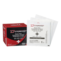 Dynamic Gauze, Pad, 4" L x 4" W, Sterile, Medical Device Class 1 Groupe Belzile Dickner