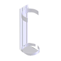 Dynamic Plastic Vehicle Bracket for Bio Med Wash&reg; Solution Groupe Belzile Dickner