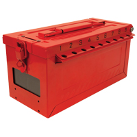 Small Group Lock Box, Red Groupe Belzile Dickner